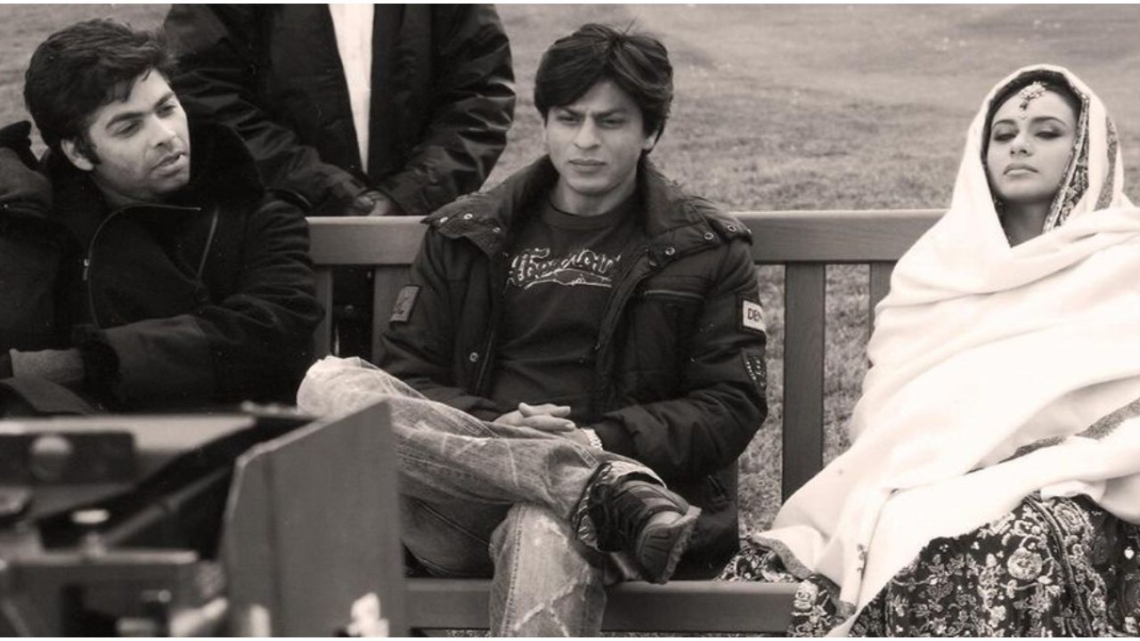 Karan Johar drops pic with Shah Rukh Khan, Rani Mukerji from KANK set as he walks down memory lane; thanks SRK, Aditya Chopra