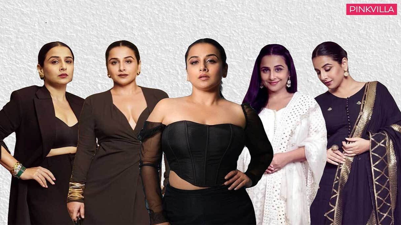 Vidya Balan’s style transformation: Suits and sarees to dresses and formal finesse