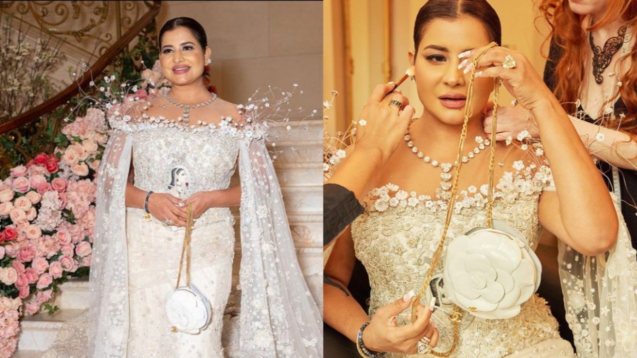 Sudha Reddy dazzles in over 200 carats of diamonds at Met Gala 2024; WATCH here