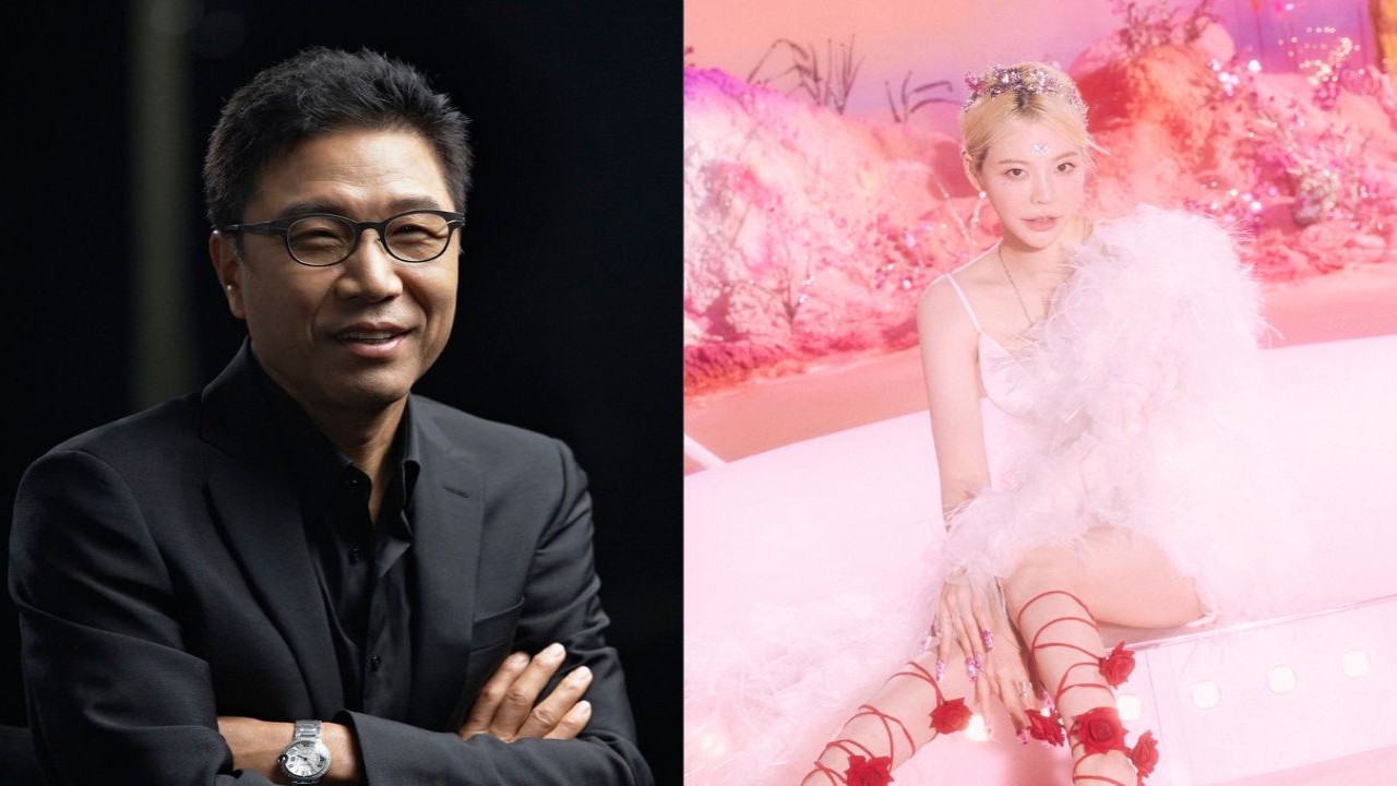 Lee Soo Man and SNSD's Sunny: courtesy of SM Entertainment