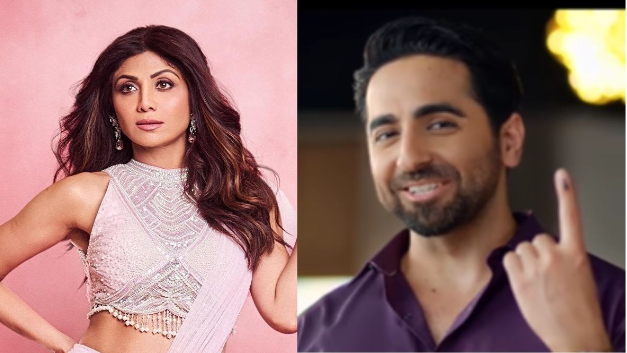 Lok Sabha Elections 2024: Ayushmann Khurrana, Shilpa Shetty and more celebs urge people to cast their votes; WATCH