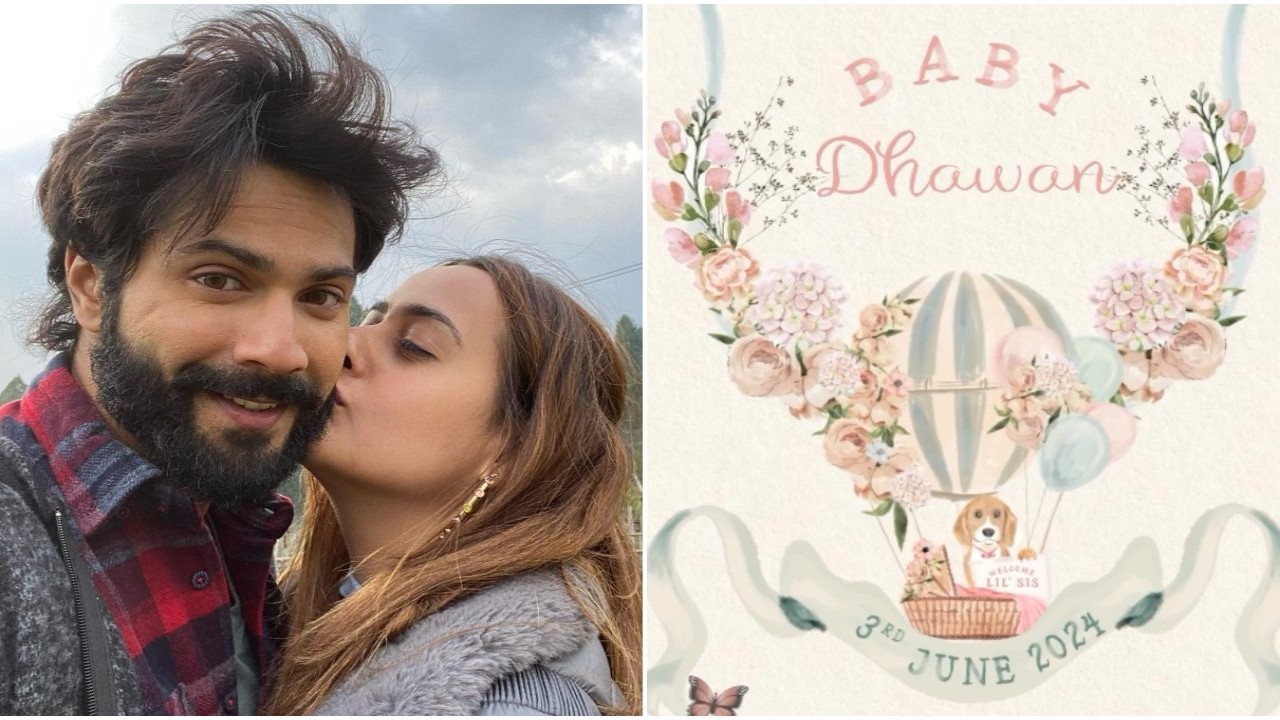 Proud dad Varun Dhawan drops cutesy post announcing the arrival of baby girl with Natasha Dalal; WATCH