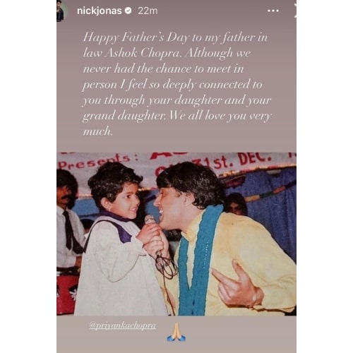 PC: Nick Jonas on Instagram PC: Nick Jonas on Instagram