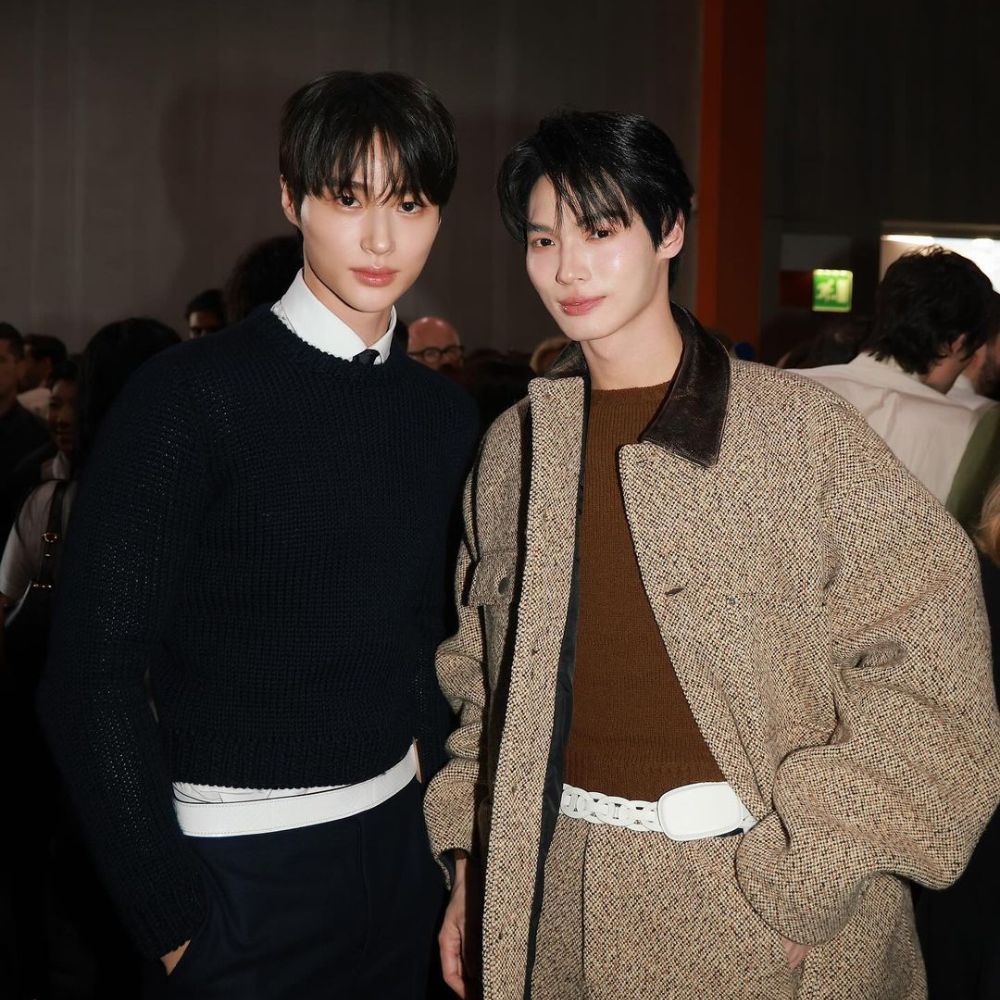 Thai actor Win Metawin hangs out with Byeon Woo Seok, NCT's Jaehyun and TWICE's Sana at Prada show; talks with Lovely Runner star Thai actor Win Metawin hangs out with Byeon Woo Seok, NCT's Jaehyun and TWICE's Sana at Prada show; talks with Lovely Runner star