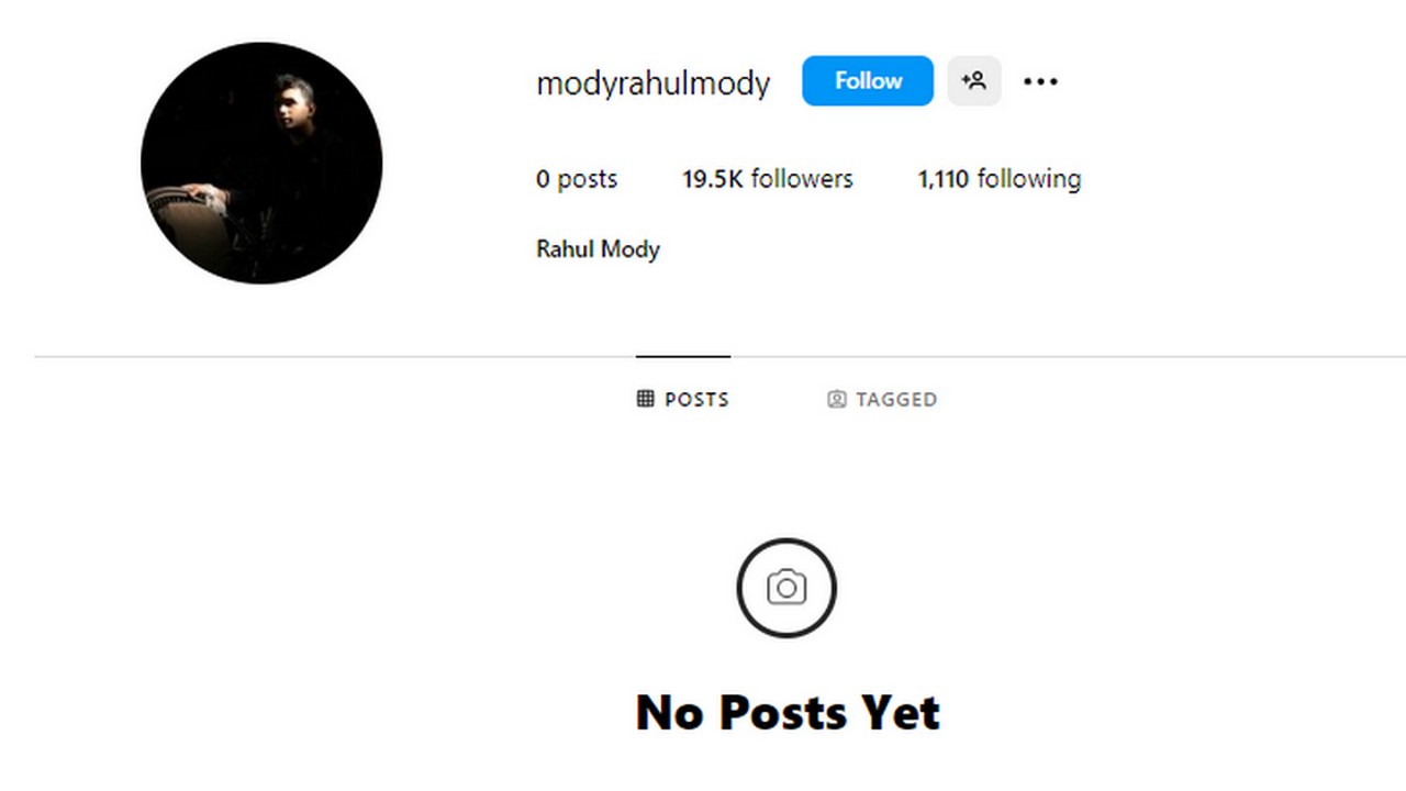 Pic Courtesy: Rahul Mody Instagram
