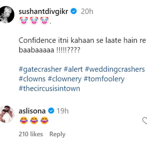 Picture Courtesy: Sushant Divgikr's Instagram post