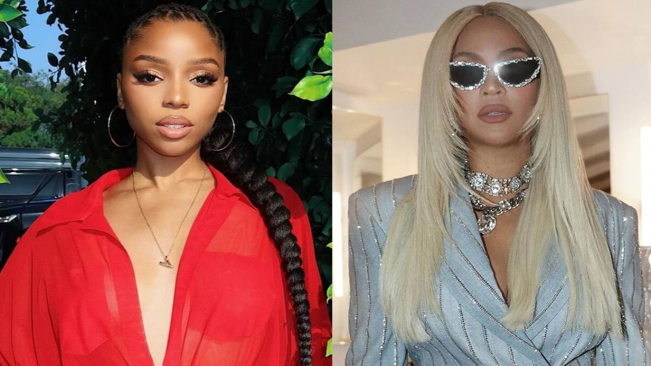 Chlöe Bailey Draws Inspiration from Whitney Houston and Beyoncé (PC: Instagram/chloebailey/beyonce) Chlöe Bailey Draws Inspiration from Whitney Houston and Beyoncé