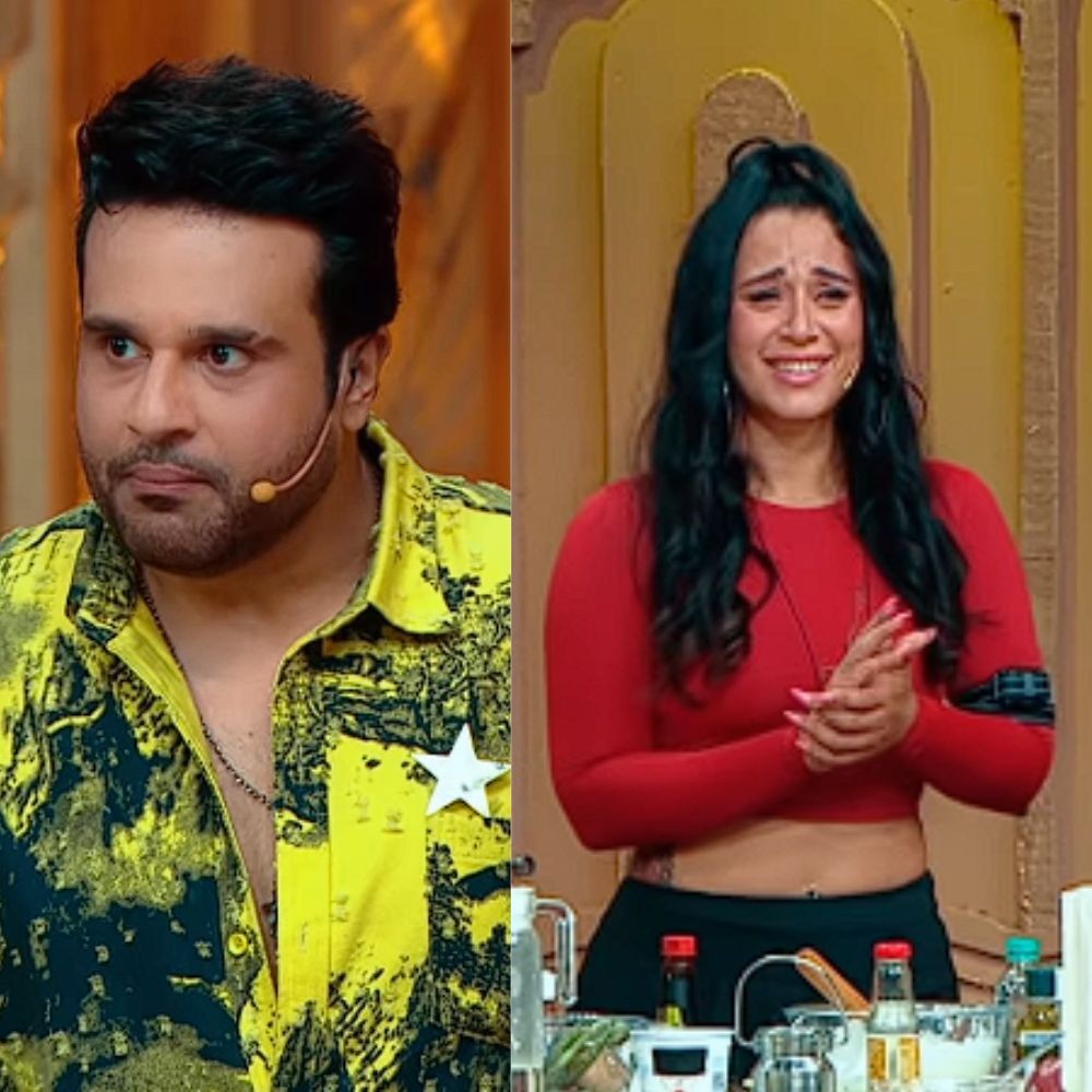 Laughter Chefs: Krushna Abhishek asks Krishna Shroff to pass on THIS message to her dad Jackie Shroff Laughter Chefs: Krushna Abhishek asks Krishna Shroff to pass on THIS message to her dad Jackie Shroff