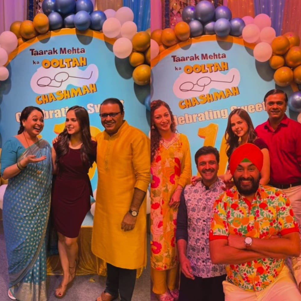 Palak Sindhwani celebrates 16 years of Taarak Mehta Ka Ooltah Chashmah; shares heartwarming VIDEO Palak Sindhwani celebrates 16 years of Taarak Mehta Ka Ooltah Chashmah; shares heartwarming VIDEO