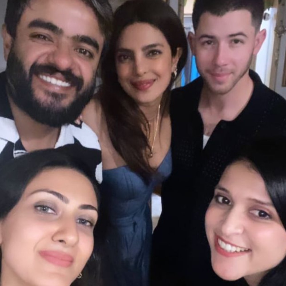 Mannara Chopra parties with Priyanka Chopra and Nick Jonas, celebrating brother Siddhar...