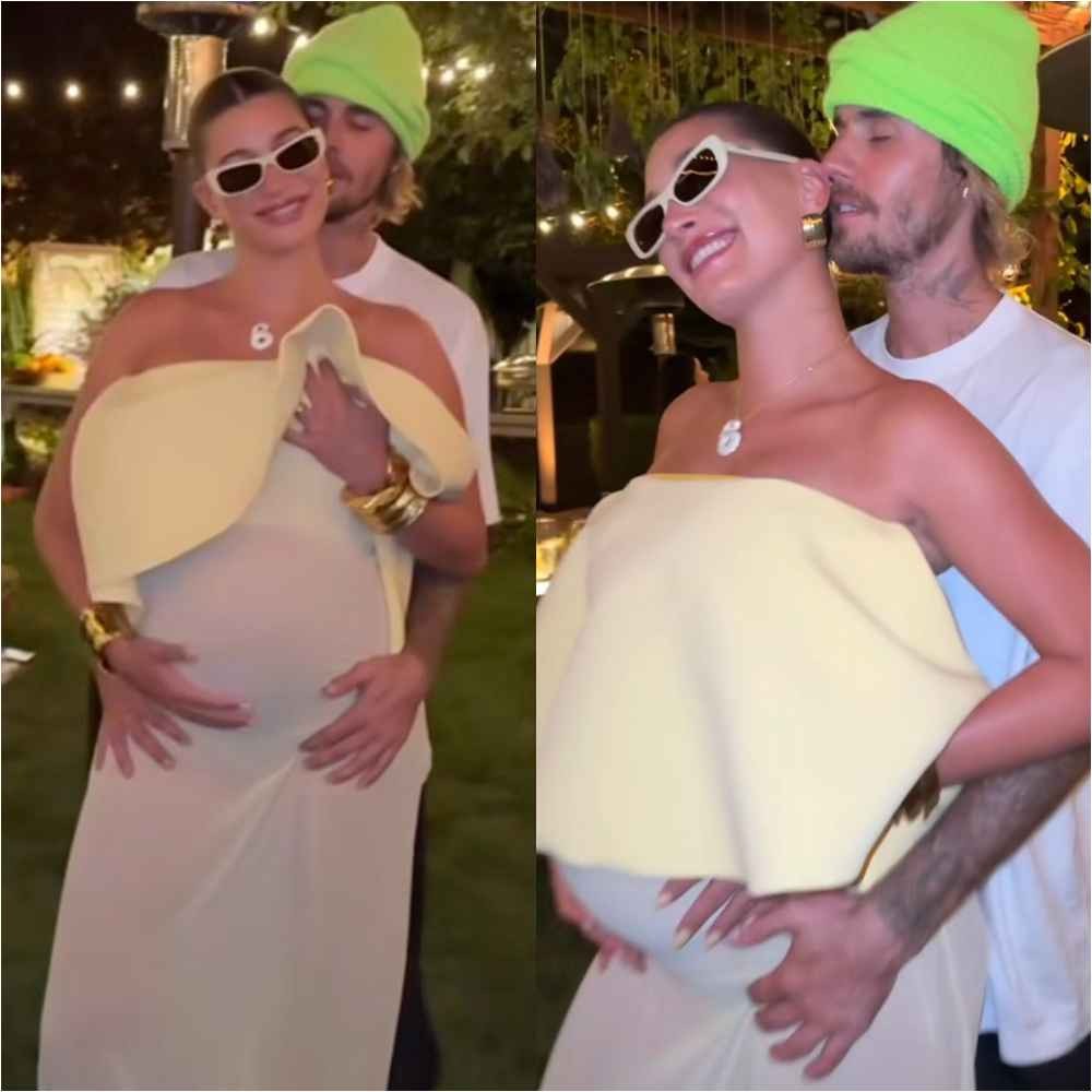 Hailey Bieber is the ‘MOTHER’ of all things fashion in pale yellow Jacquemus maxi dress with flared bustier Hailey Bieber is the ‘MOTHER’ of all things fashion in pale yellow Jacquemus maxi dress with flared bustier