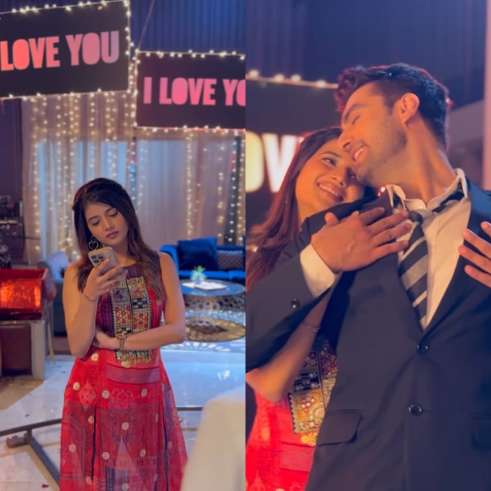Yeh Rishta Kya Kehlata Hai actors Rohit Purohit and Samridhii Shukla share hilarious BTS video; tease fans with romantic twist Yeh Rishta Kya Kehlata Hai actors Rohit Purohit and Samridhii Shukla share hilarious BTS video; tease fans with romantic twist