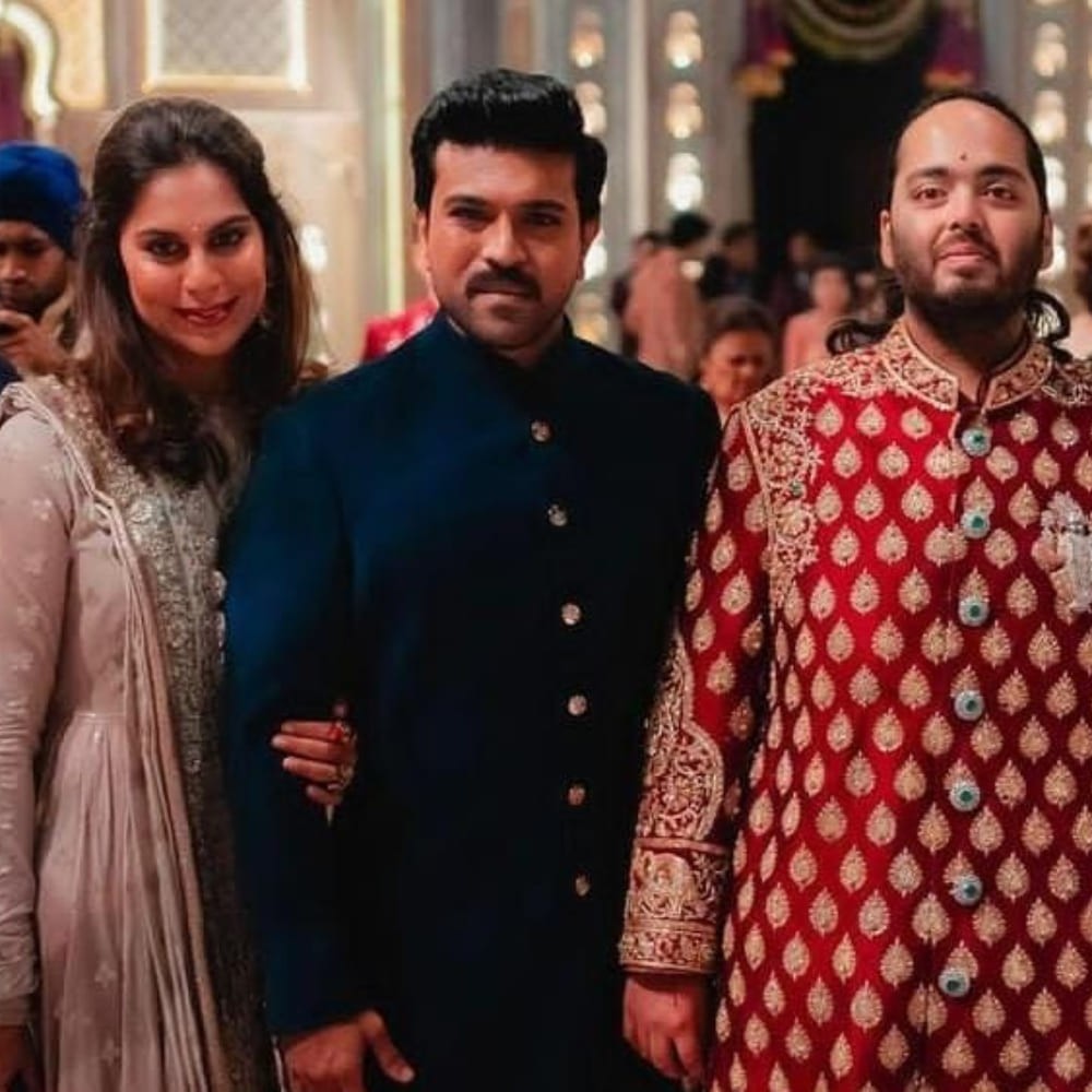 Ram Charan shares UNSEEN pics from Anant Ambani and Radhika Merchant's wedding; pens sweet note Ram Charan shares UNSEEN pics from Anant Ambani and Radhika Merchant's wedding; pens sweet note