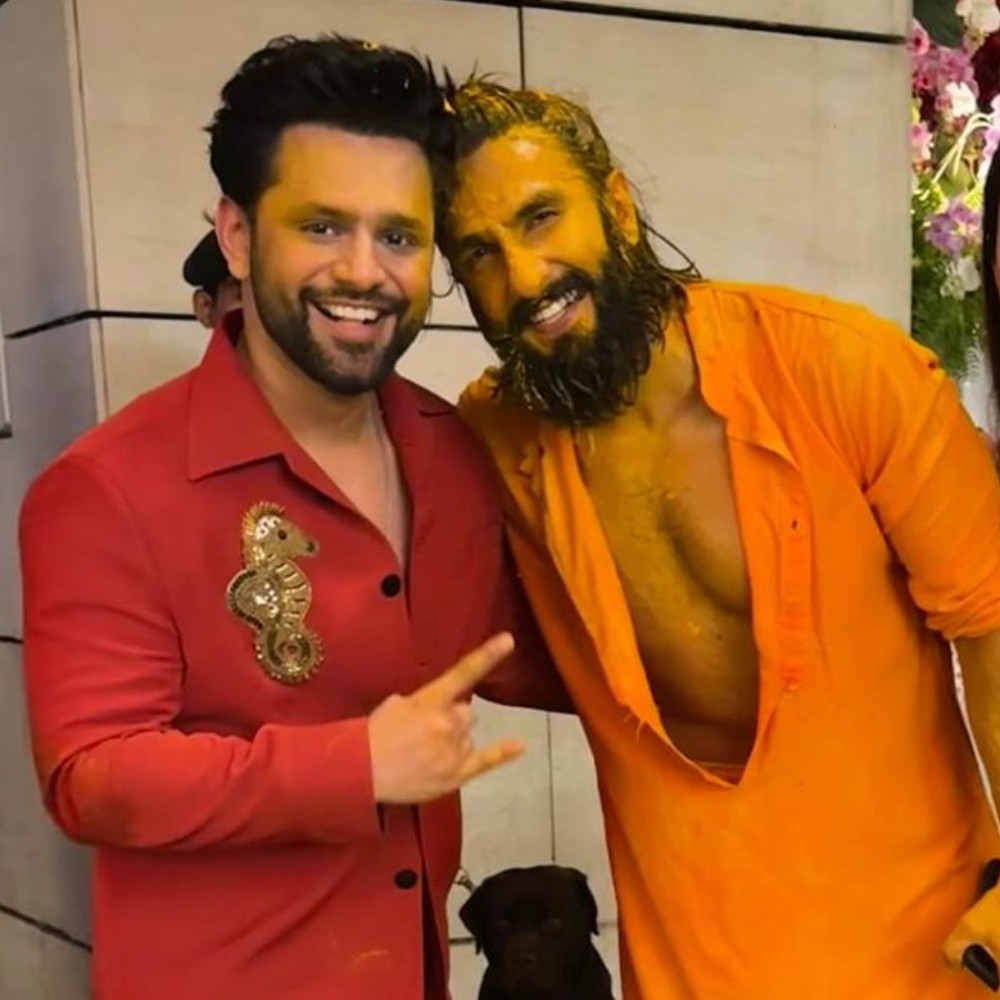 WATCH: Inside Anant Ambani-Radhika Merchant Haldi: Rahul Vaidya jams with ‘Baba’ Ranveer Singh; duo light up the stage WATCH: Inside Anant Ambani-Radhika Merchant Haldi: Rahul Vaidya jams with ‘Baba’ Ranveer Singh; duo light up the stage