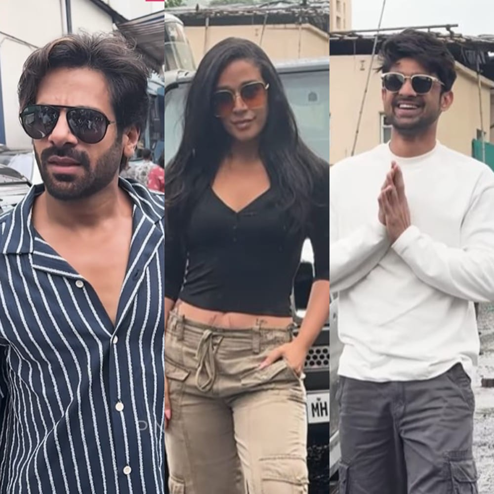 Khatron Ke Khiladi 14 contestants light up Laughter Chefs set; Karan Veer Mehra flaunts injury, Abhishek Kumar calls Krishna Shroff his best friend Khatron Ke Khiladi 14 contestants light up Laughter Chefs set; Karan Veer Mehra flaunts injury, Abhishek Kumar calls Krishna Shroff his best friend