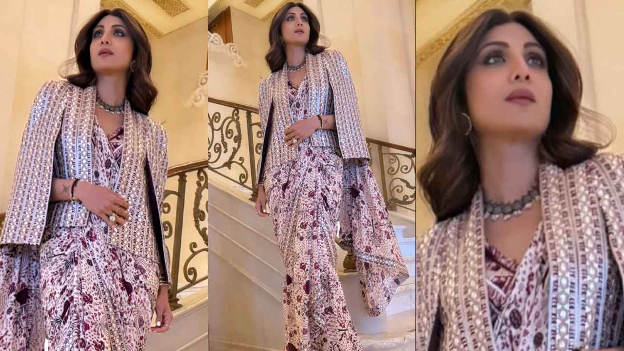 Shilpa Shetty’s 3 fashionably fantastic saree looks that left a mark on the global stage (PC: Shilpa Shetty Instagram)