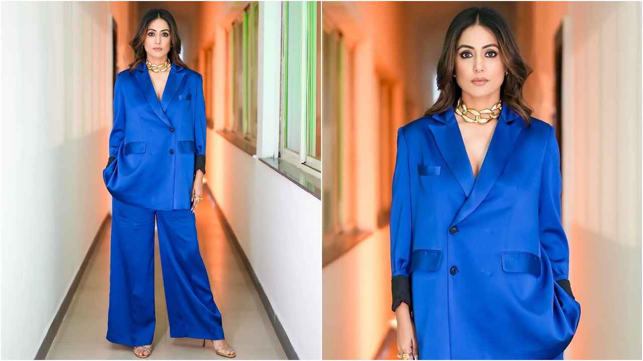 Let Hina Khan’s 5 show-stopping sets help you SLAY formal wear game (PC: Hina Khan Instagram)