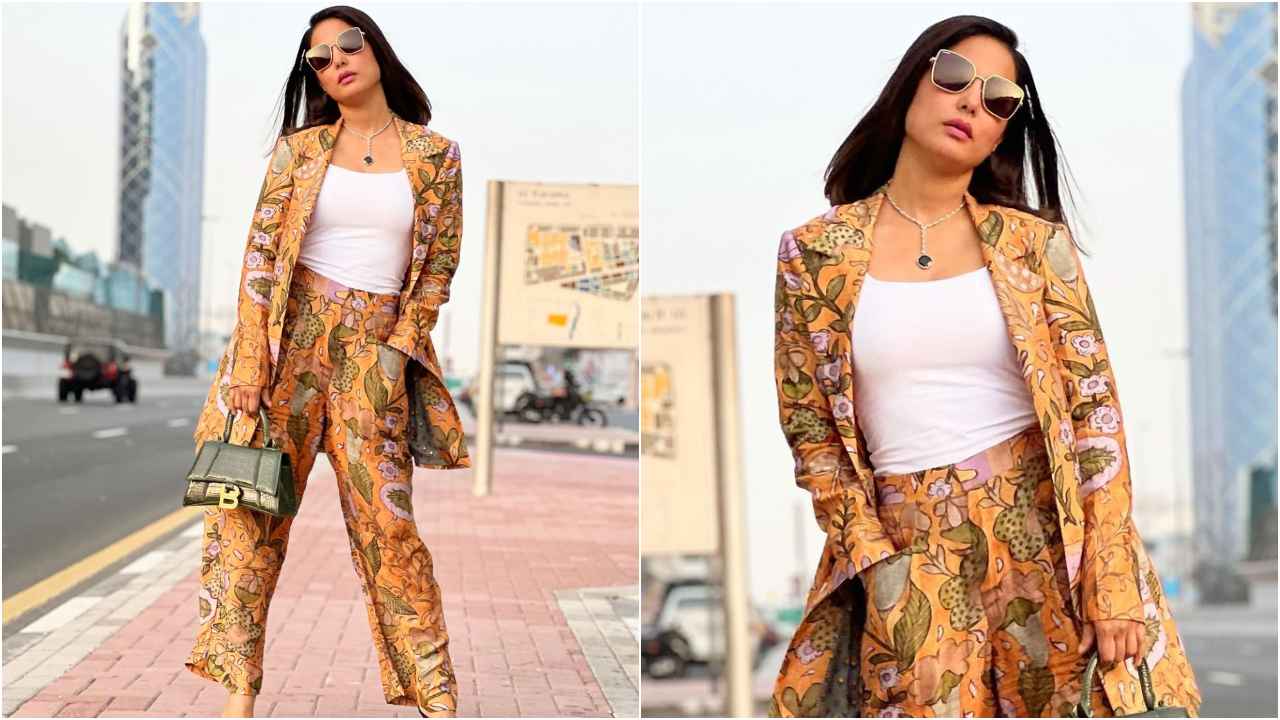 Let Hina Khan’s 5 show-stopping sets help you SLAY formal wear game (PC: Hina Khan Instagram)
