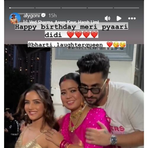 Image: Aly Goni's Instagram