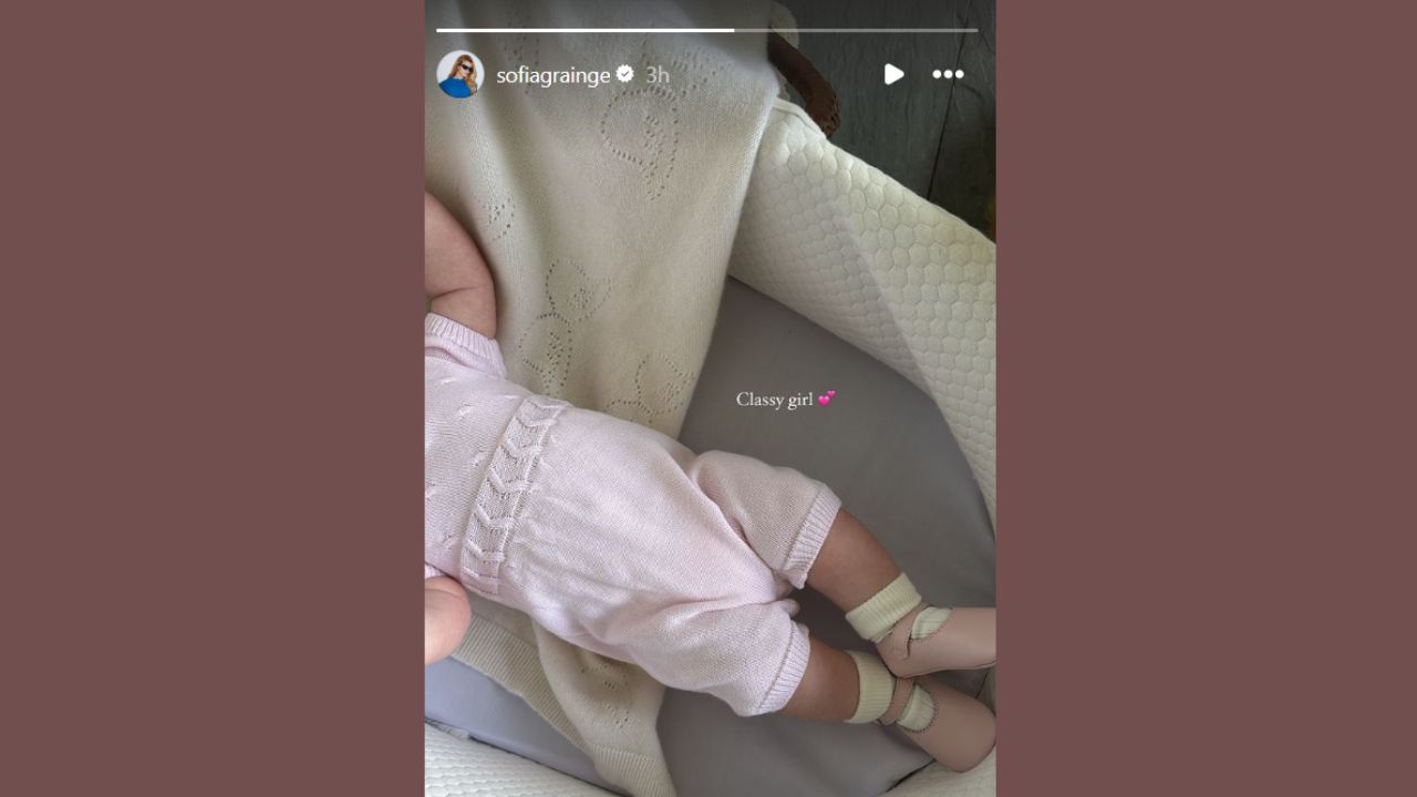 Sofia Richie's daughter (Instagram story/sofiagrainge)