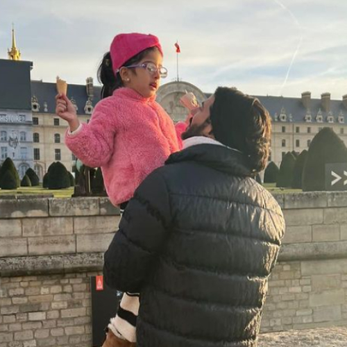Dulquer’s pictures with his daughter