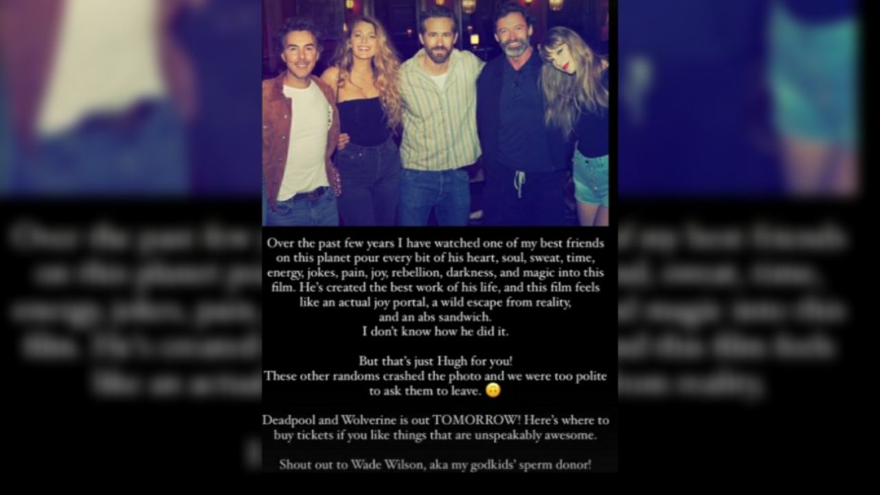 Taylor Swift Reveals She’s The Godmother Of Blake Lively And Ryan Reynolds' Four Children; Know Who Else Is Her Godchild