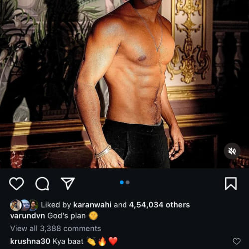 Image: Varun Dhawan Instagram handle