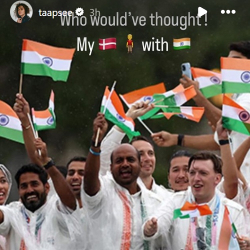 Picture Courtesy: Taapsee Pannu/Instagram
