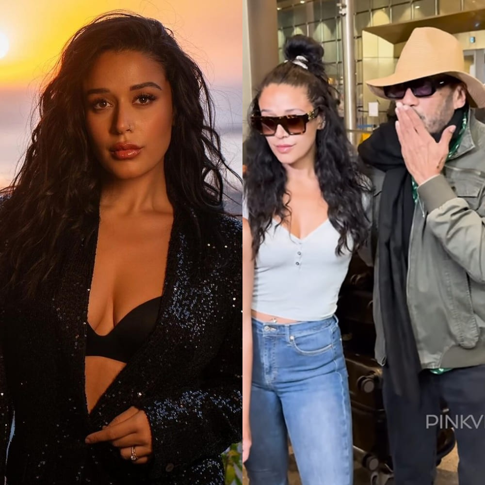 Khatron Ke Khiladi 14: Jackie Shroff reaches airport to receive daughter Krishna Shroff...