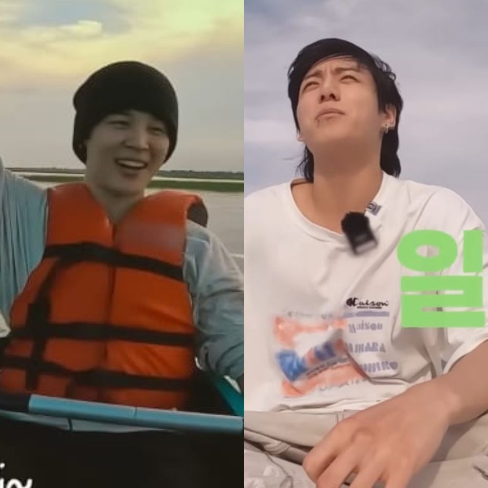 BTS’ Jimin and Jungkook enjoy their heart out as they explore different locations in Ar...