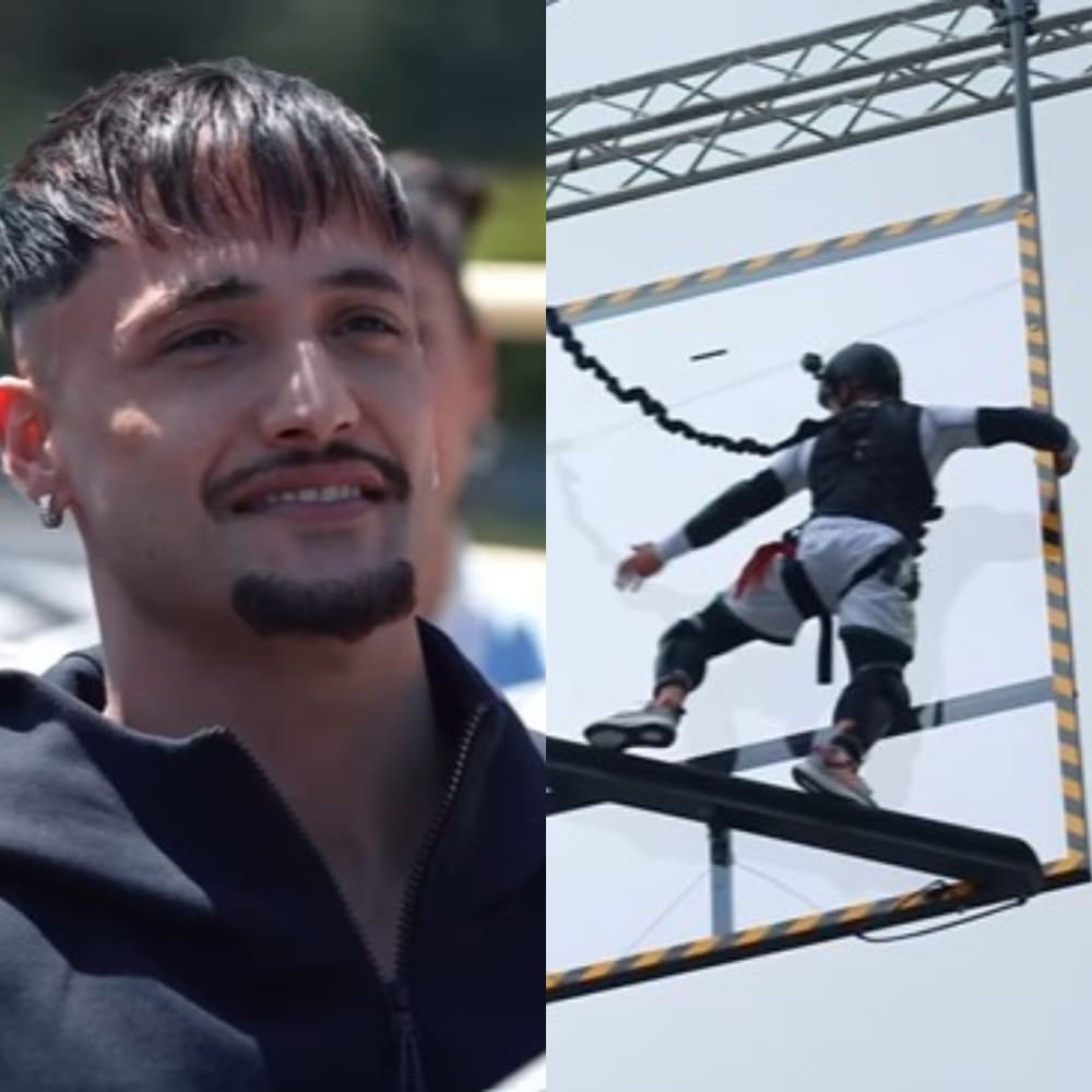 Khatron Ke Khiladi 14 PROMO: Asim Riaz faces his fear of heights in intense stunt, leaving everyone in shock Khatron Ke Khiladi 14 PROMO: Asim Riaz faces his fear of heights in intense stunt, leaving everyone in shock