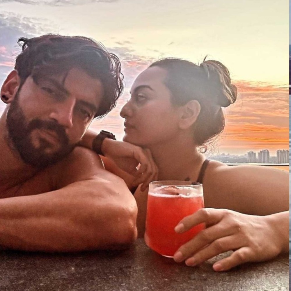 WATCH: Newlyweds Sonakshi Sinha-Zaheer Iqbal click selfie as they enjoy 'beautiful sunsets'; spend quality time by poolside WATCH: Newlyweds Sonakshi Sinha-Zaheer Iqbal click selfie as they enjoy 'beautiful sunsets'; spend quality time by poolside