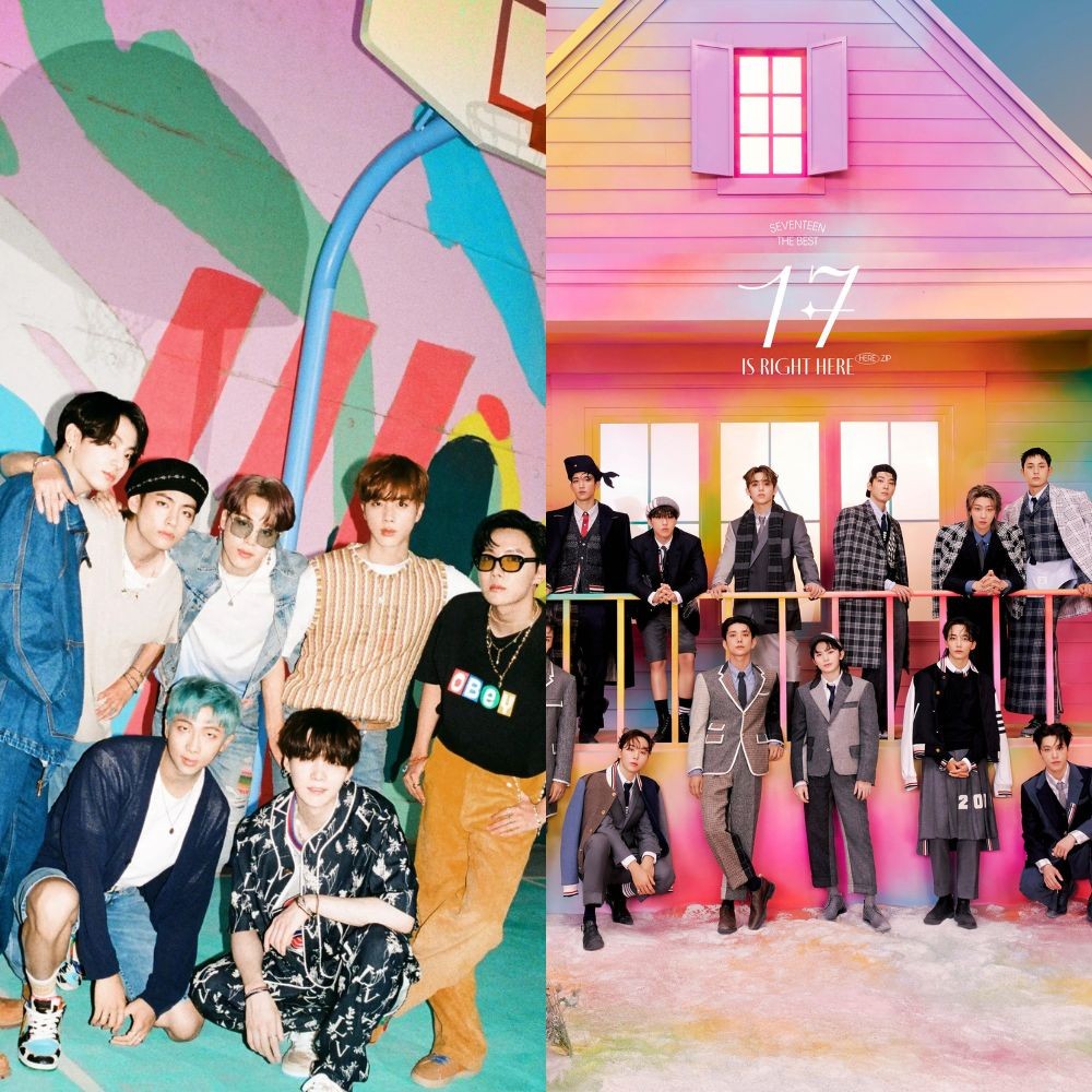 BTS reigns over 2024 first-half Global K-pop Chart with 35 songs; SEVENTEEN’s 17 Is Rig...
