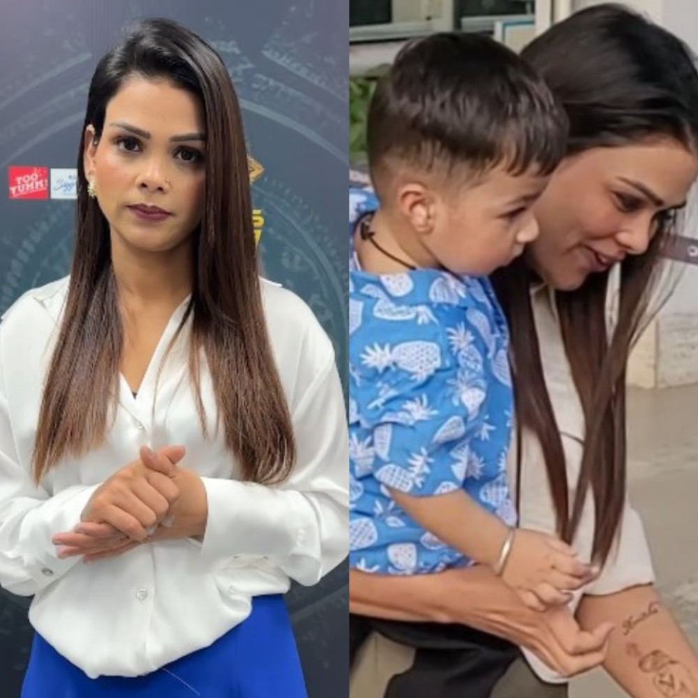 Bigg Boss OTT 3 fame Payal Malik reunites with her kids at airport after Weekend Ka Vaa...