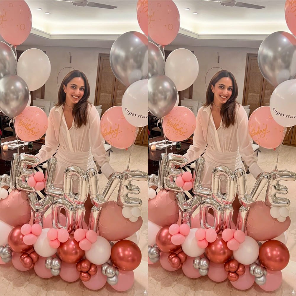 Kiara Advani is the coolest birthday girl in town in her classic white dress with frill accents
