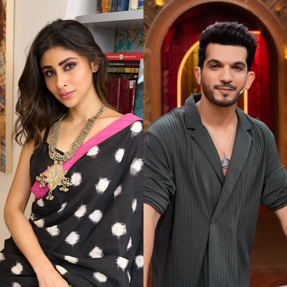Mouni Roy and Arjun Bijlani take fans down memory lane with Naagin throwback PIC: 'When we were kids' Mouni Roy and Arjun Bijlani take fans down memory lane with Naagin throwback PIC: 'When we were kids'