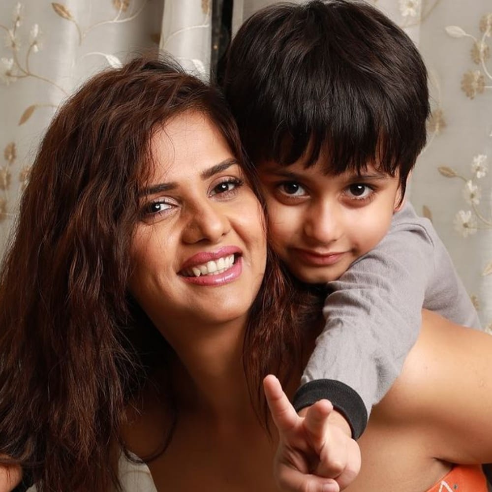 Dalljiet Kaur shares picture with son Jaydon amid controversy with estranged husband Ni...
