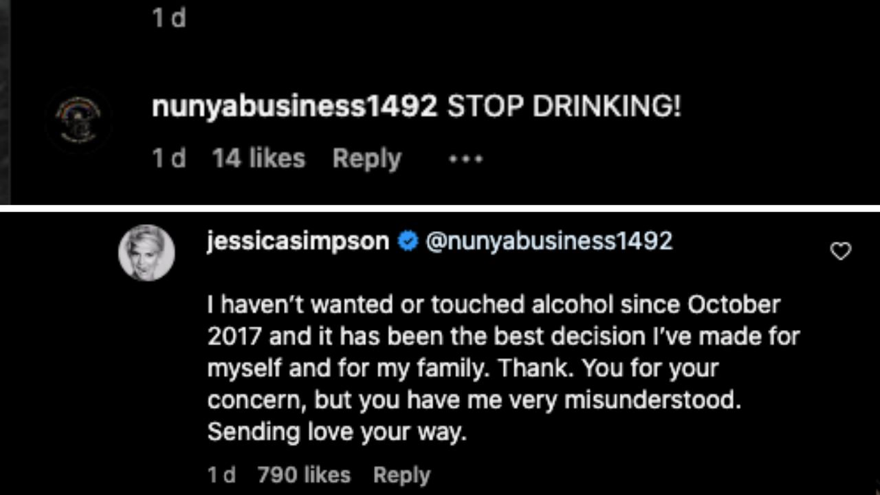Jessica Simpson/ Instagram comments 