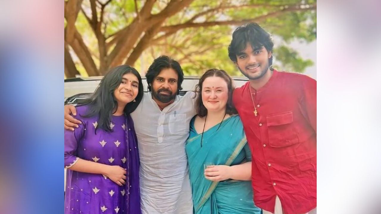 Pawan Kalyan and third wife Anna Lezhneva's love story (PC: Pinkvilla and BA Raju’s Team/ X)