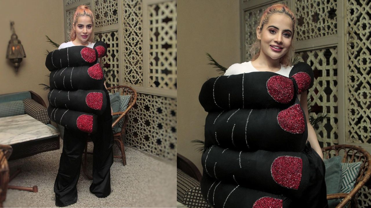 5 outfits of Uorfi Javed which are a masterclass in creativity (Credit: Uorfi Instagram)