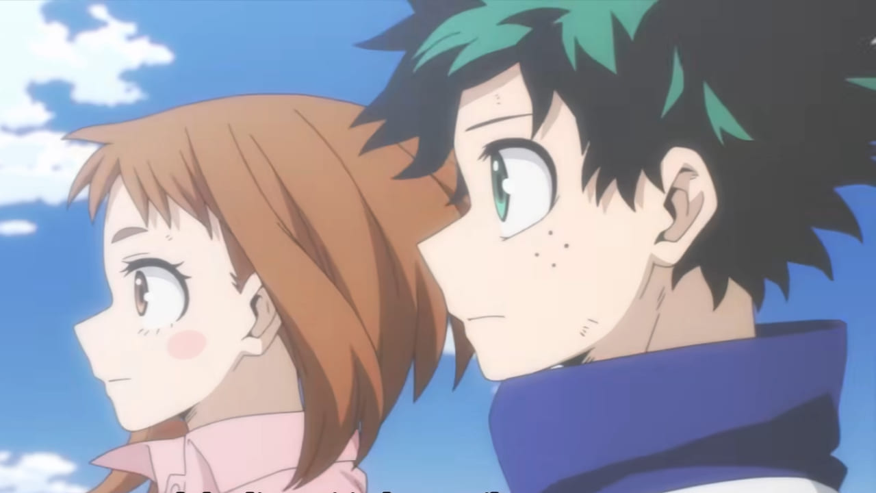 Ochaco and Deku  - My Hero Academia [PC - Crunchyroll - Studio Bones]