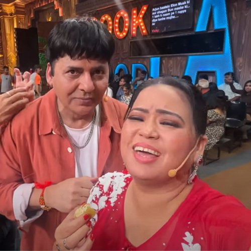 Bharti SIngh and Sudesh Lehri