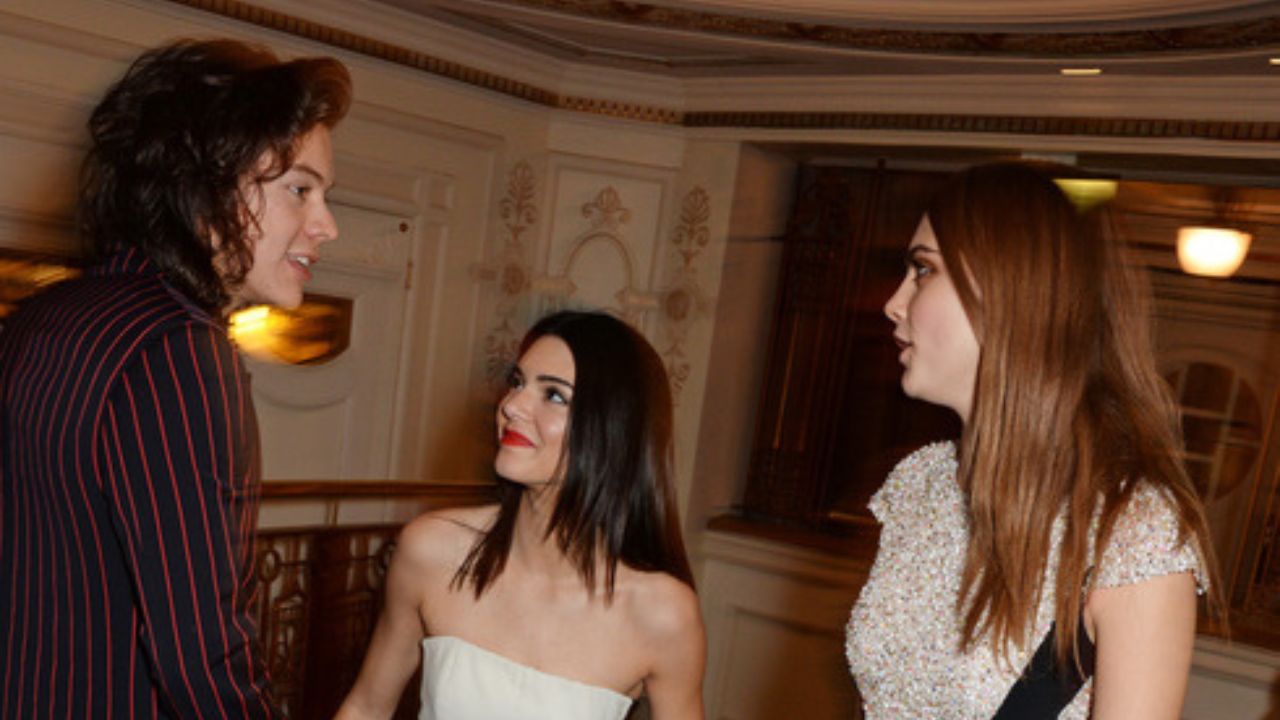 Harry Styles, Kendall Jenner and Cara Delevingne (CC: Getty Images)