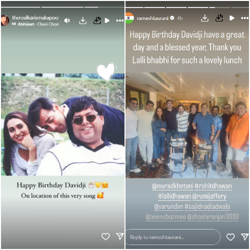 Pic Courtesy: Karisma Kapoor, Ramesh Taurani Instagram
