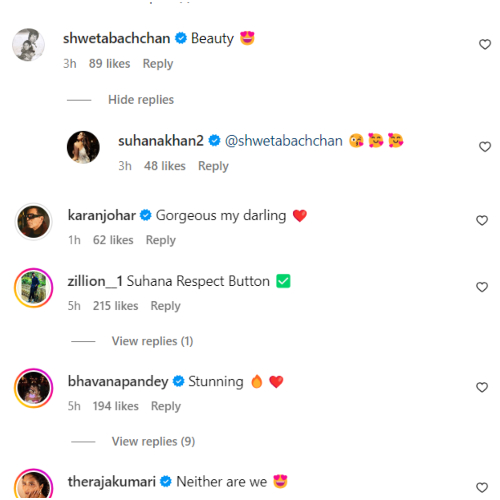 Pic Courtesy: Suhana Khan Instagram