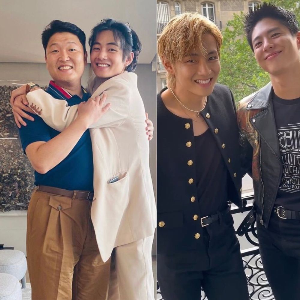 BTS' V's 10 unexpected friendships that only true ARMYs know: Ha Ji Won, Park Bo Gum, a...