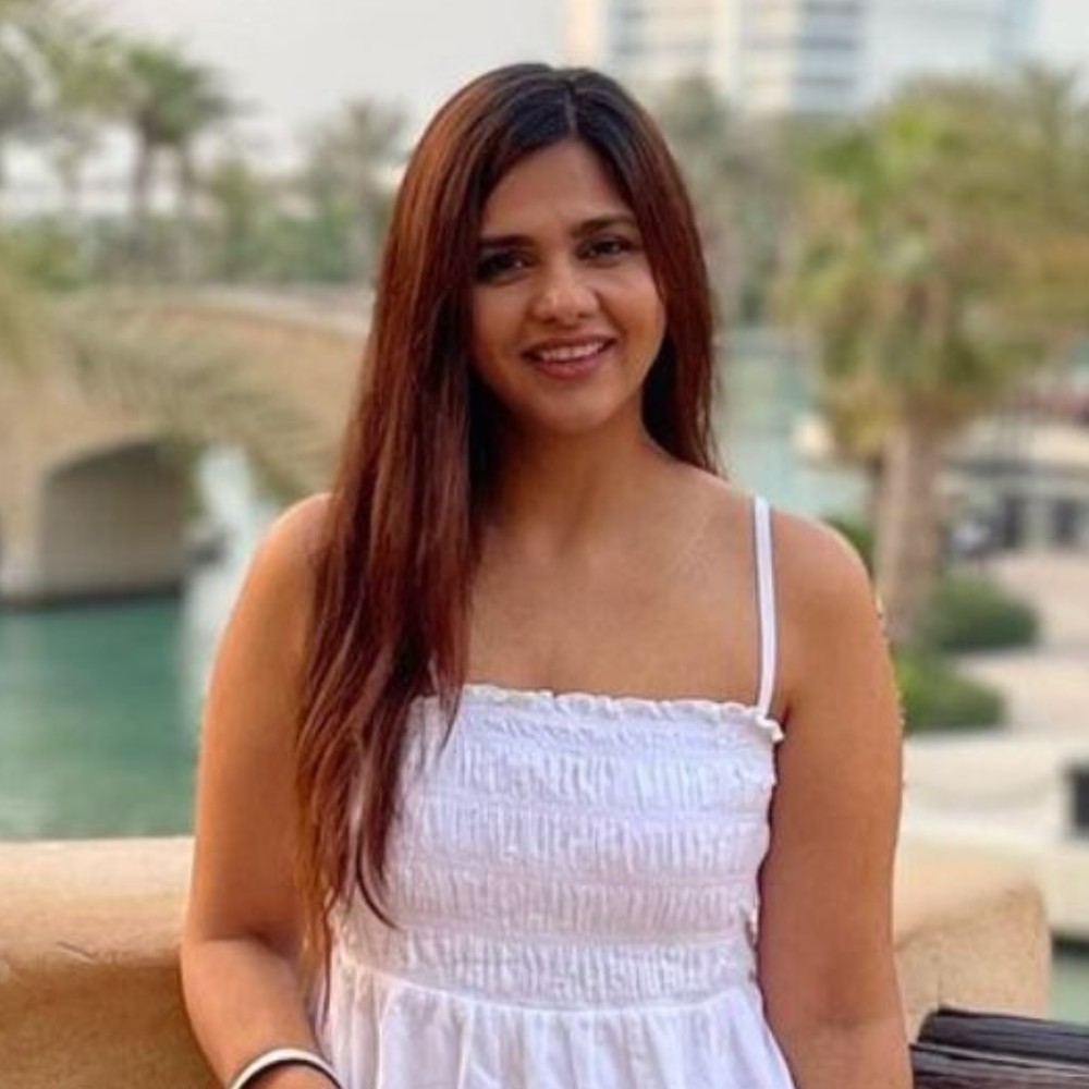 Dalljiet Kaur reflects on her and estranged husband Nikhil Patel's matching 'TAKE 2' ta...