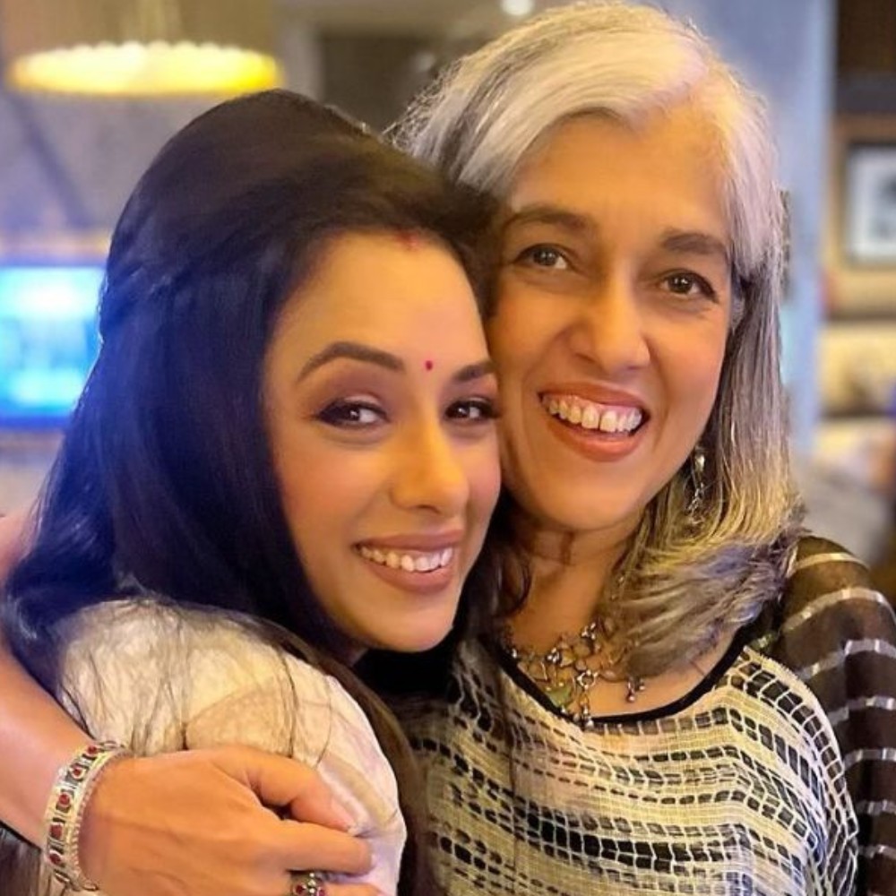 Rupali Ganguly's reunion with Ratna Pathak, Satish Shah and other Sarabhai vs Sarabhai ...