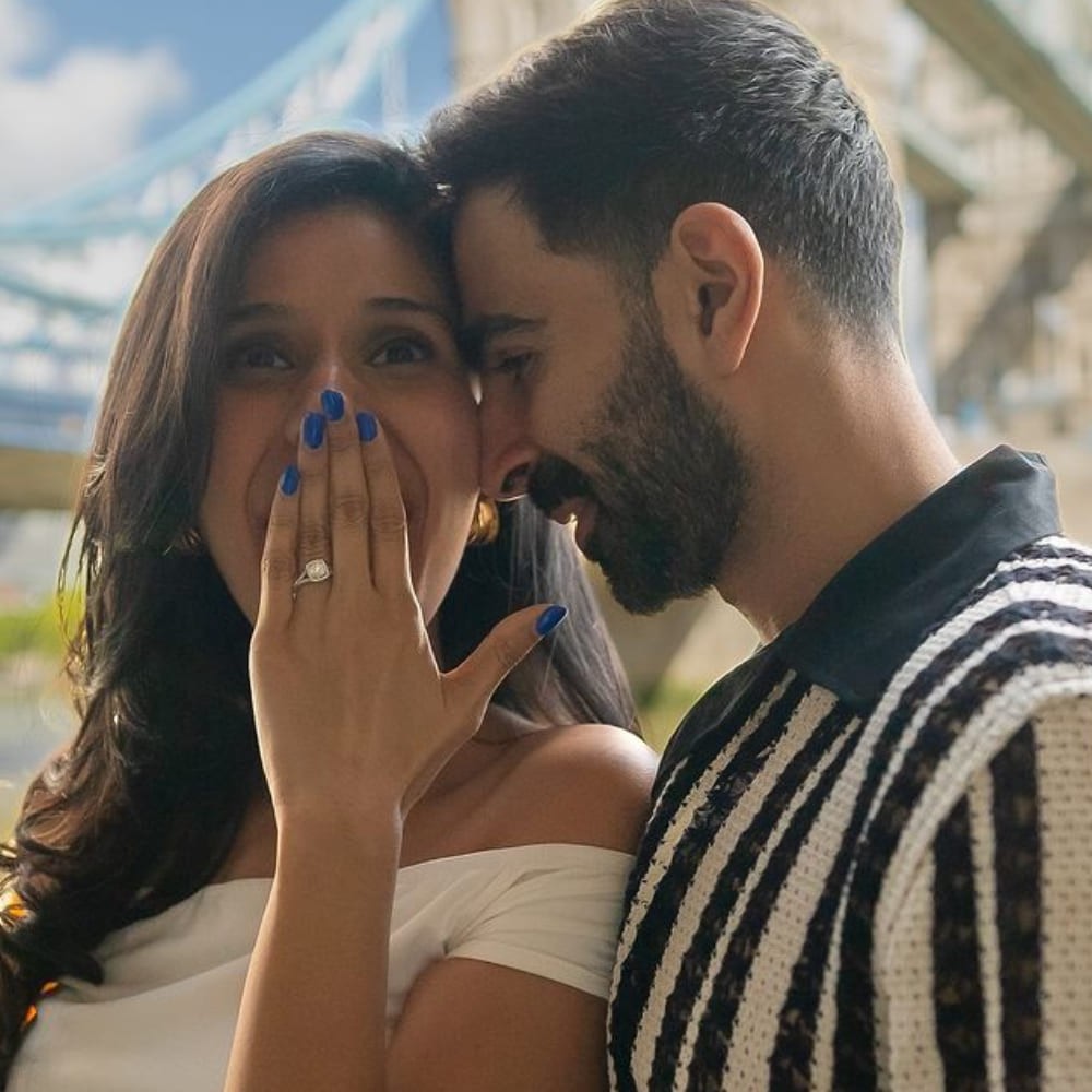 Temptation Island fame Nidhi Kumar and Mohak Malhotra get engaged in London; Krishna Sh...