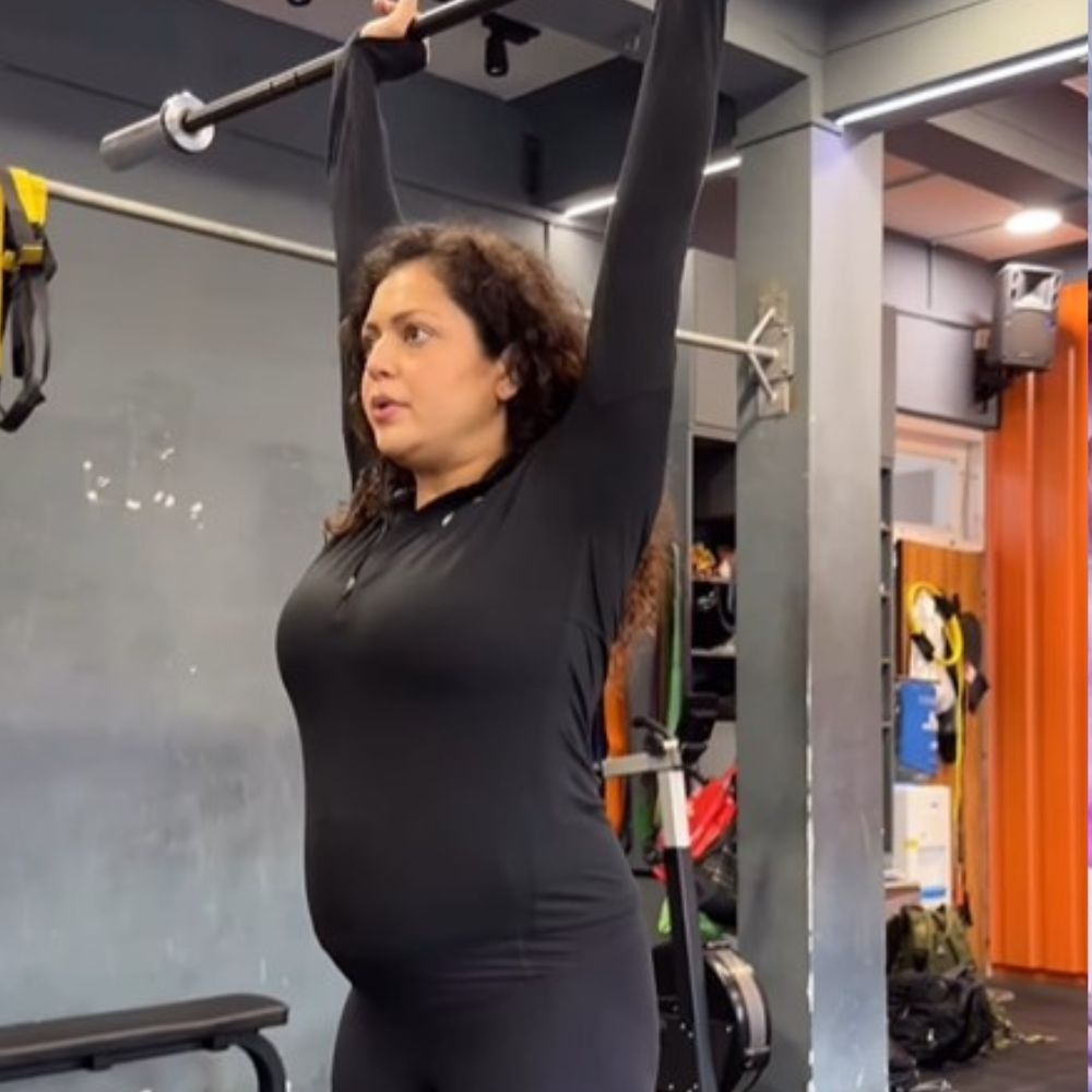 Soon-to-be-mom Drashti Dhami DISPELS myth of staying inactive during pregnancy; inspire...